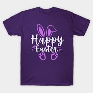 Happy Easter Bunny Rabbit Face Funny Easter Day T-Shirt